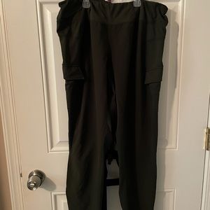 Dark green champion leggings - XXL